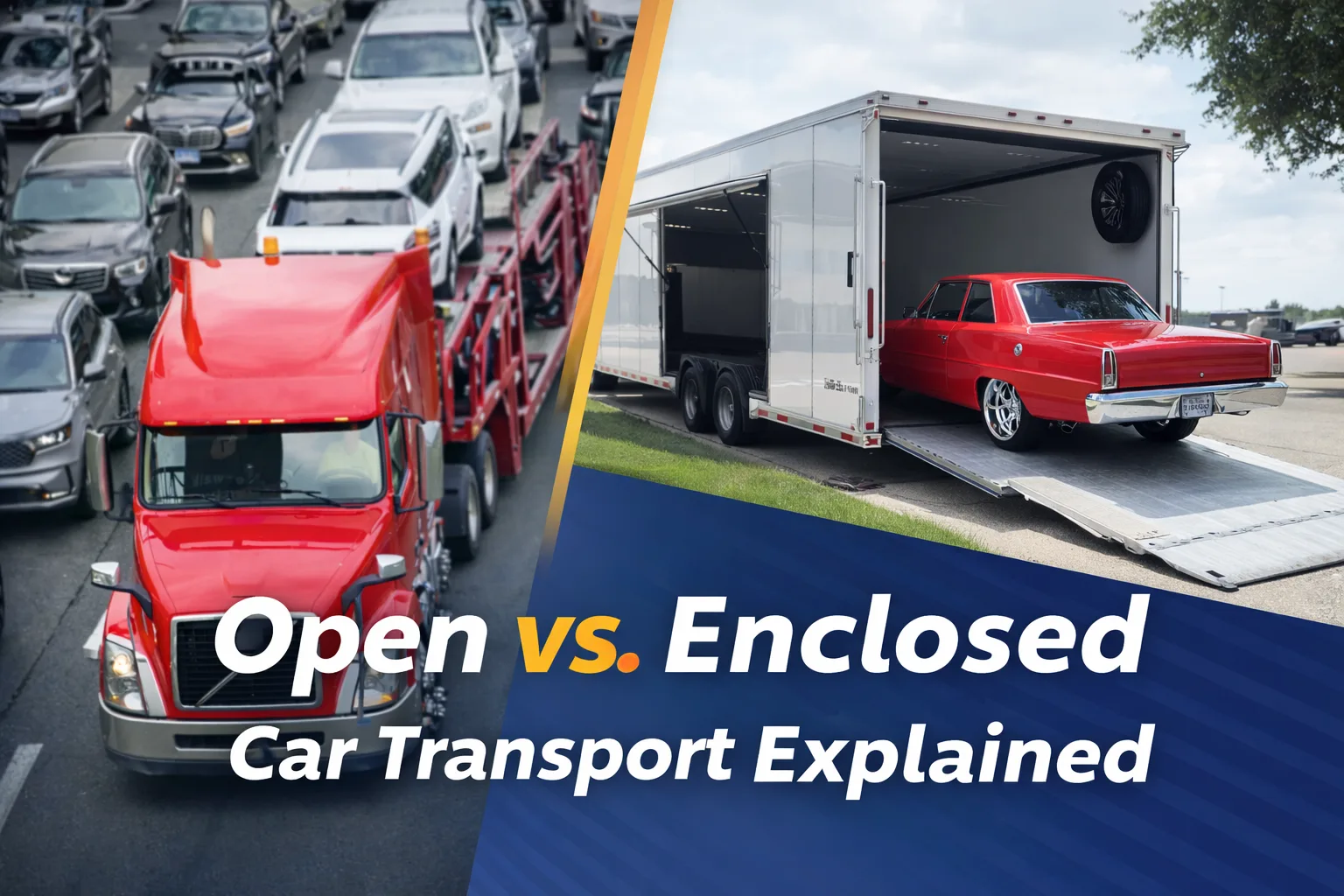 Open vs. Enclosed Car Transport Blog