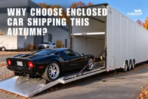 Why choose enclosed car transport for autumn